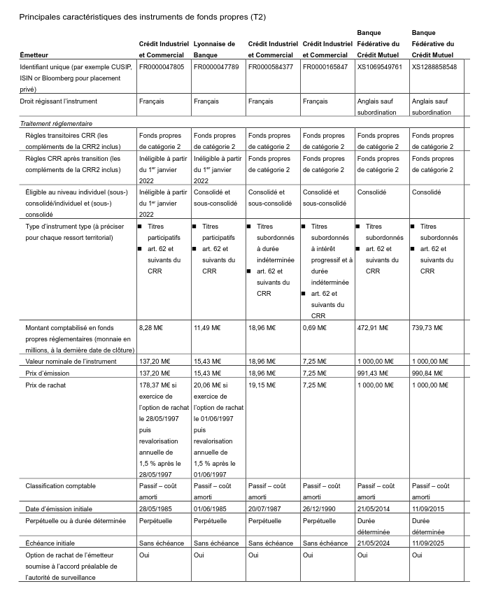Titre participatif CIC
